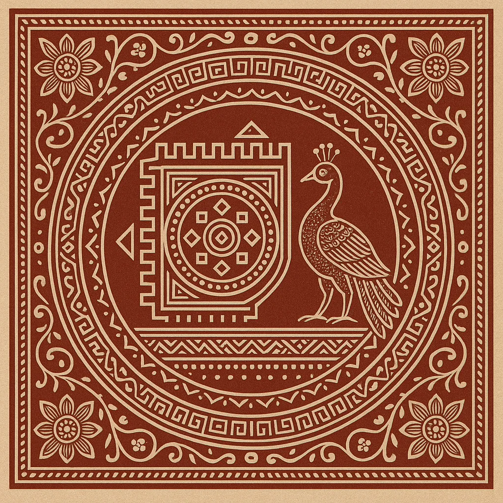 Kaavi-style mural for Aegis